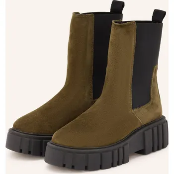 Dámské tenisky Marc O'polo Dámské Boty Na Platformě, olivová, 39