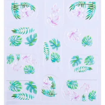 samolepka Samolepka na nehty samolepky 5D EFEKT konvexní