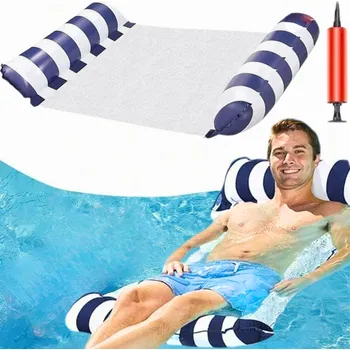 VODNÍ HAMAKA MATRACE NAFUKOVACÍ DO BAZÉNU KŘESLO LEHÁTKO NA PLÁŽ