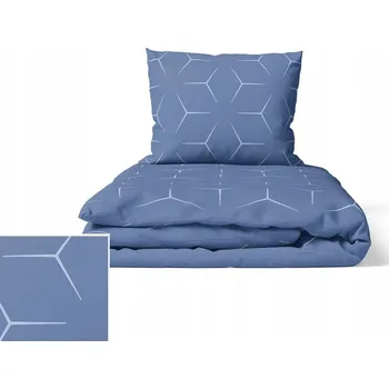 Povlečení Povlečení 160x200 cm 2x70x80 cm, 140 g/m2, 100% bavlna – barva: Milano Jeans