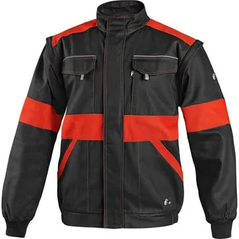 pracovní blůza Blůza CXS LUXY EDA, pánská, černo-oranžová, vel. 52