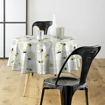 ubrus Omyvatelný ubrus z PVC ø 160 cm Andalousie – douceur d'intérieur ID_1771716