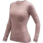 Dámské termotriko s dlouhým rukávem Sensor Merino Wool Air dusty pink M