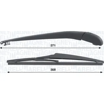 Stěrač Sada stěračů, čištění oken MAGNETI MARELLI 000723180432