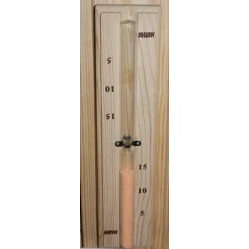 Přesýpací hodiny do sauny 15 minut, dřevěné Harvia