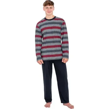 Pánské pyžamo Pánské pyžamo ZIDOR PDR Černá XL