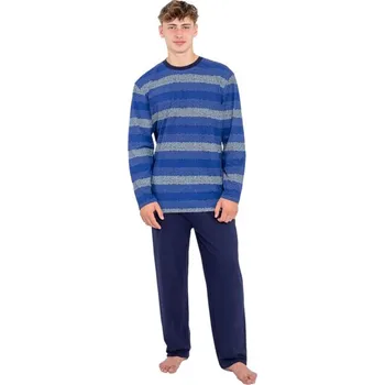 Pánské pyžamo Pánské pyžamo ZIDOR PDR Modrá XXXL