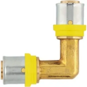 Instalatérský materiál Herz Koleno lisovací pro plyn 90° 26 mm, G712600