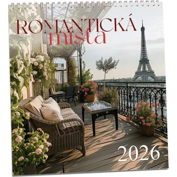 Kalendář Kalendář Romantická místa 2026