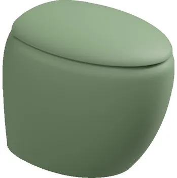 Klozet WC mísa stojící Touch, rimless , keramická, salvia matná TOWC01SC031FI