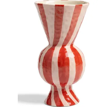 Váza Dekorativní váza &k amsterdam rhombic red 3549.03 vícebarevná MLC