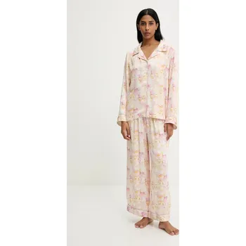 Dámské pyžamo Pyžamo Answear.LAB dámské, růžová barva 652.cjk 30X, vel. L