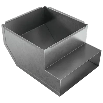 Krbová kamna Kanálová přípojka k mřížce 17x17 PK17