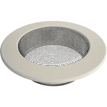 Krbová kamna Mřížka kulatý průměr 125 krémová FI/125K