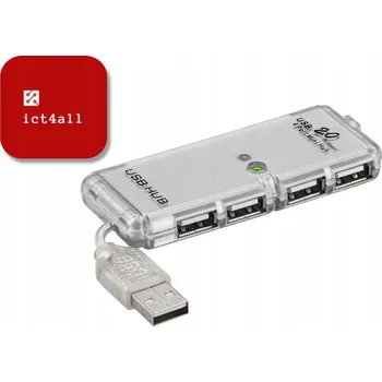 USB hub USB Hub Microconnect USB-HUB2, 4 porty USB 2.0