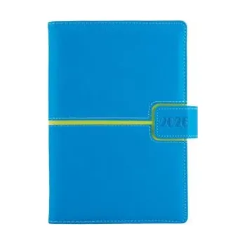 Diář Diář MAGNETIC týdenní B6 2026 - modrá/zelená