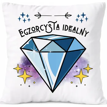 Polštář Urodziny66 Dárek Polštář s potiskem bílý PoliDraw