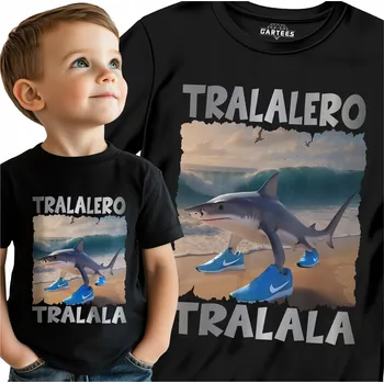 Gartees dětské tričko černé bavlna velikost 140