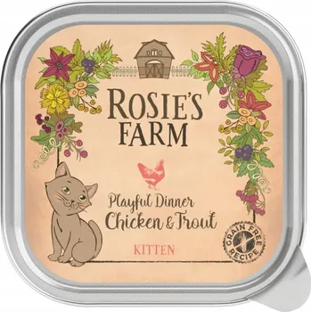 Krmivo pro kočku Rosie`s Farm mokré krmivo mix chutí 0,1 kg