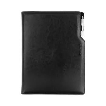 Zápisník Notes GEP A4 tečkovaný - černá/černý vnitřek