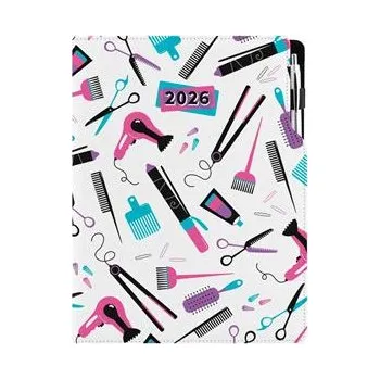 Diář Diář KADEŘNICKÝ Hairdresser - DESIGN týdenní A4 2026