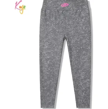 Dívčí legíny Dívčí legíny Kugo WL0950 s vysokým pasem šedé