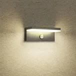 Brilagi-LED Venkovní nástěnné svítidlo se senzorem TESSI LED/10W/230V antr. IP54