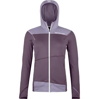 Dámská bunda Dámská bunda Ortovox Fleece Light Hoody W Velikost: S / Barva: fialová