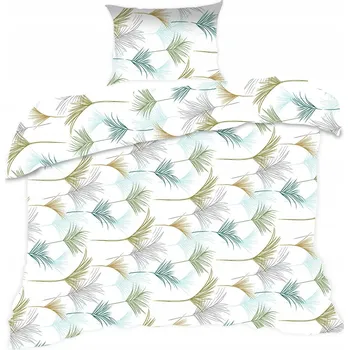 Povlečení Povlečení bavlněné 1816N bílé 3869 140x200 KARO