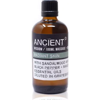 Drogerie Ancient Wisdom Aroma olej pro masáže a do koupele Santalové dřevo směs, 100 ml
