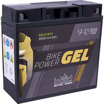 Motobaterie Gelový akumulátor Reco RH12-20 51913 GEL 12-19 YT19BL-BS 12V 20Ah 250A BMW