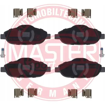 Brzdová destička BRZDOVÉ DESTIČKY MS přední PEUGEOT 3008, Sada brzdových destiček,