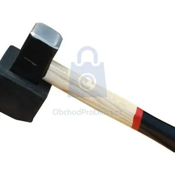 Palice Palice s gumovým návlekem na zámkovou dlažbu, RICHMANN náhradní guma, 2000 g, balení 1 ks