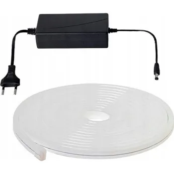 LED páska NEON LED FLEX ZELENÝ 5m 12V SET + NAPÁJECÍ ZDROJ