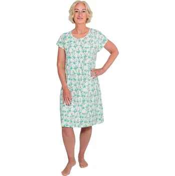 Dámská noční košile Dámská noční košile ZAKALA NKKR Zelená L
