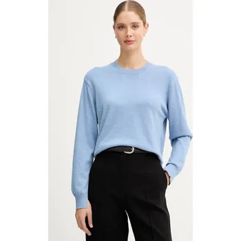 Pánský svetr Svetr z vlněné směsi Pepe Jeans PL7000035 modrá 55X, vel. S