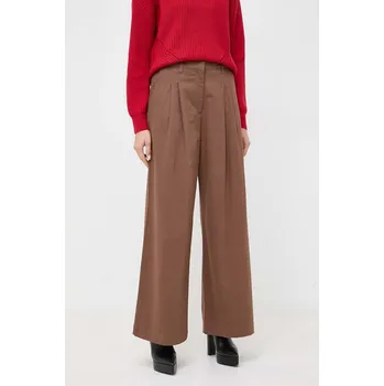 Dámské kalhoty Bavlněné kalhoty Pinko 102205.A1BB hnědá 98X, vel. 34