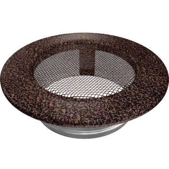 Mřížka kulatý průměr 100 měděná natíraná FI/100M