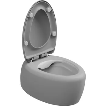 Klozet WC závěsné Touch, keramické, dvoubarevné, rimless, TOWCSOSCBI000033FI