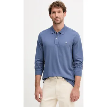 Bavlněné tričko s dlouhým rukávem United Colors of Benetton 3089J3204 modrá 95A, vel. XS