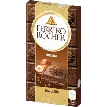 Čokoláda Ferrero Rocher originál čokoláda s lískovými ořechy 90 g