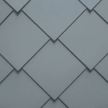 plechová krytina SATJAM základní taška Rombo Metalic ALUMAT 345x345 mm RAL 7016 antracit