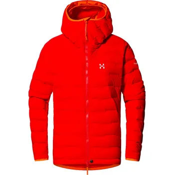 Dámská casual bunda Dámská bunda Haglöfs Spitz Down Bright Red S