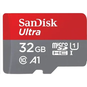 Paměťová karta Sandisk Ultra microSDHC 32 GB Paměťová karta 120 MB/s A1 Class 10 UHS-I