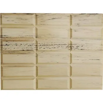 Obklad Obkladové panely 3D obklad hnědý s žíháním