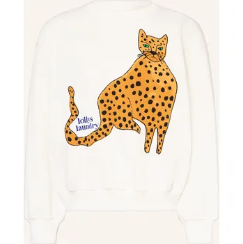 Dámská mikina Lollys Laundry Dámská Mikina Sydneyll, bílá / koňaková, 36