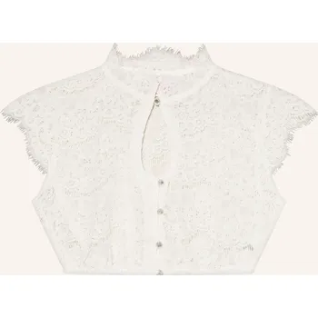 Spieth & Wensky Dámská Dirndl Halenka Finesse Z Krajky, bílá, 34