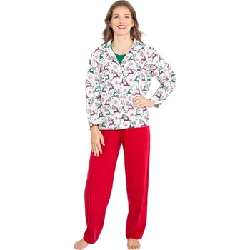 Dámské pyžamo Dámské pyžamo ZUFLERA P3DR Bílá L