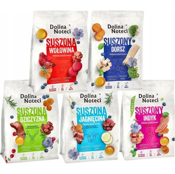 Krmivo pro psa Dolina Noteci Krmivo pro psy Premium MIX všech příchutí 5x3kg