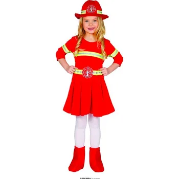 Karnevalový kostým Hasička dětský kostým 7-9 let